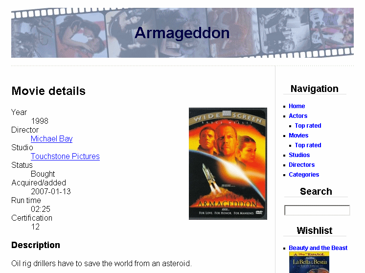 the movie database